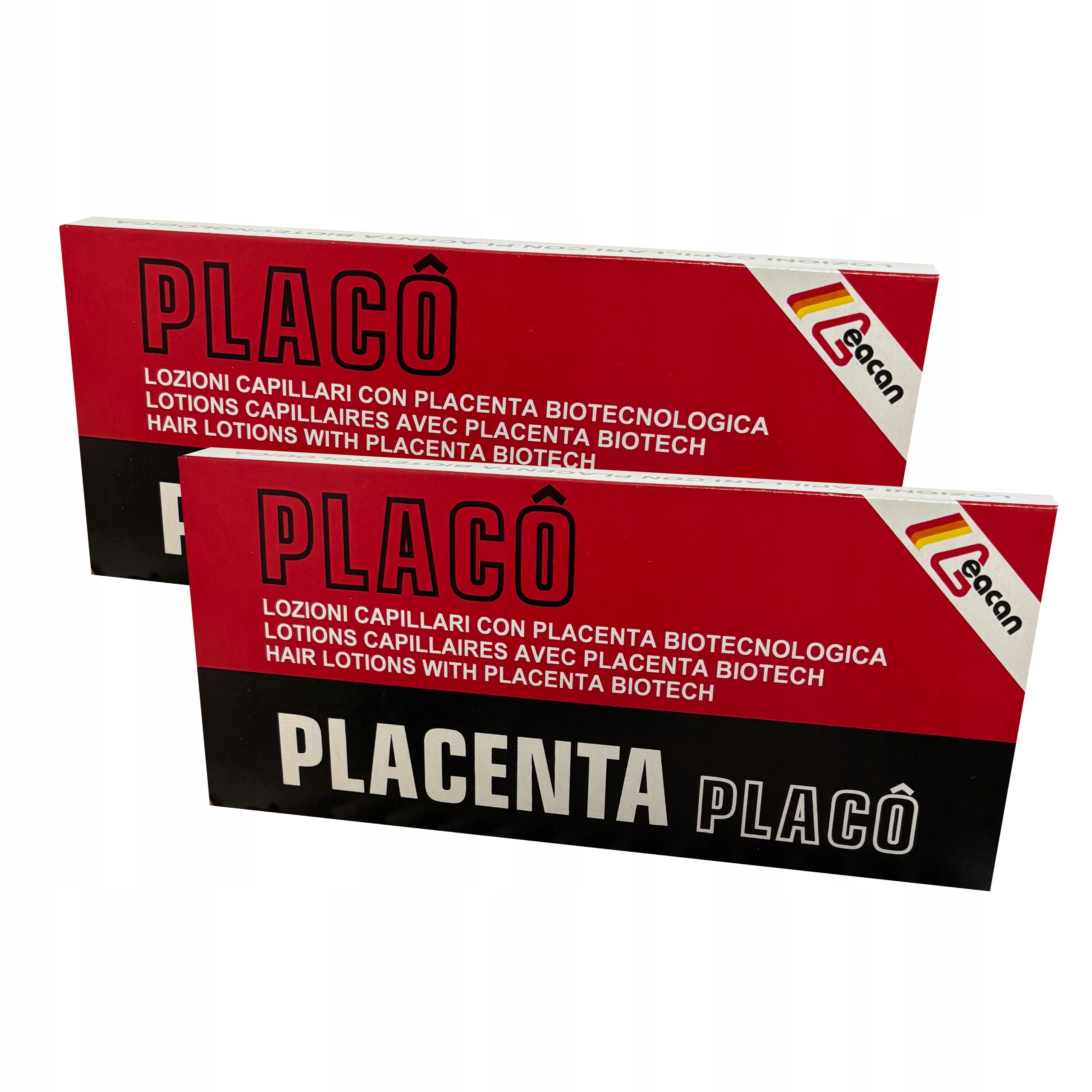 Ampulky na vlasy Placenta Placo pro růst vlasů proti vypadávání 2x 12