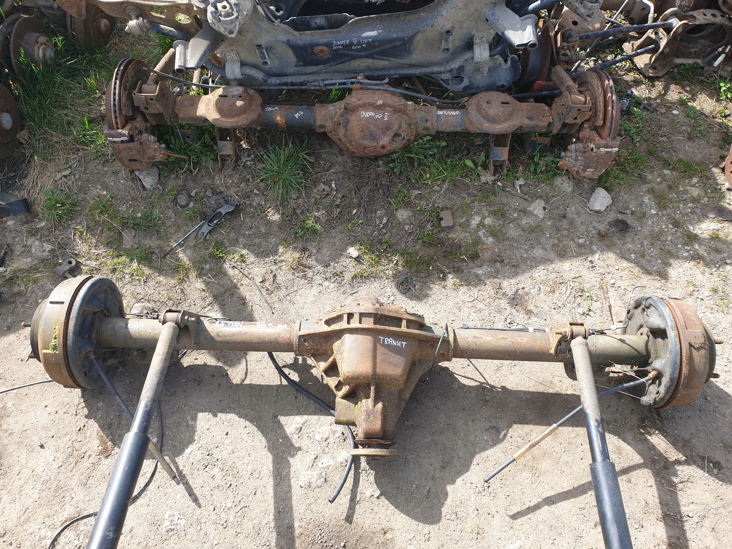 MOST BELKA TYLNA OŚ ZAWIESZENIA FORD TRANSIT MK5 MK6 2.4 TDDI Producent części Ford OE