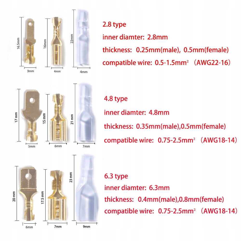 ZACISKARKA PRASKA DO KONEKTOROW ZESTAW KONCOWEK Brand other