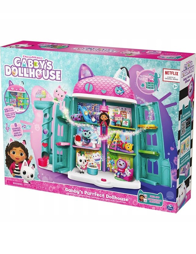

Gabbys Purrfect Dollhouse Koci Domek dla lalek