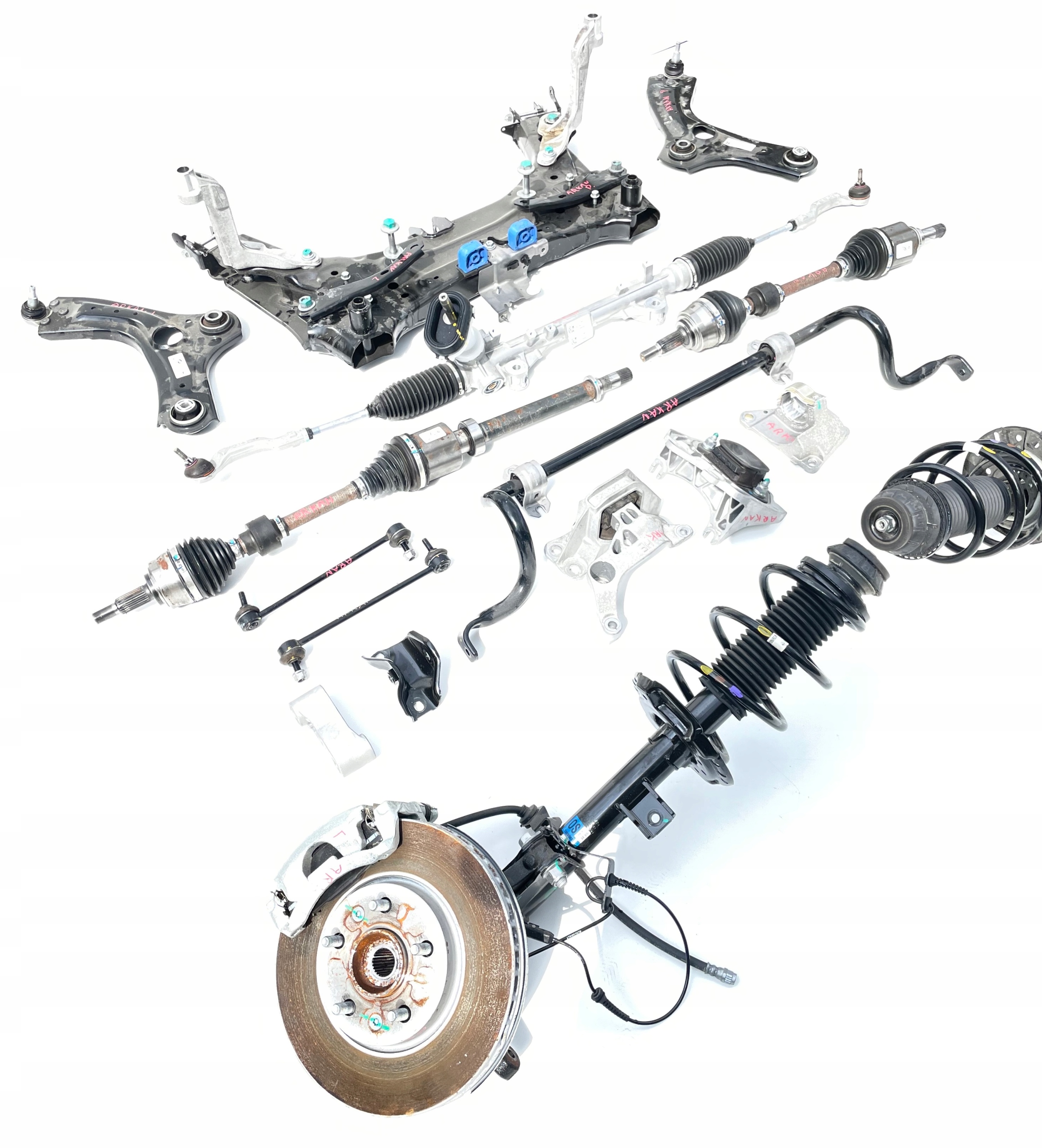 RENAULT ARKANA HYBRYDA SEMI-AXIS RIGHT 391009510R
