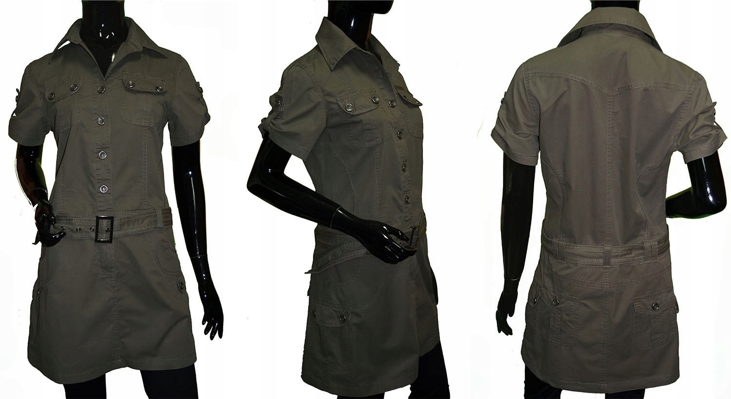 

Szmizjerka sukienka Bawełna 40 L Goodfriends brąz