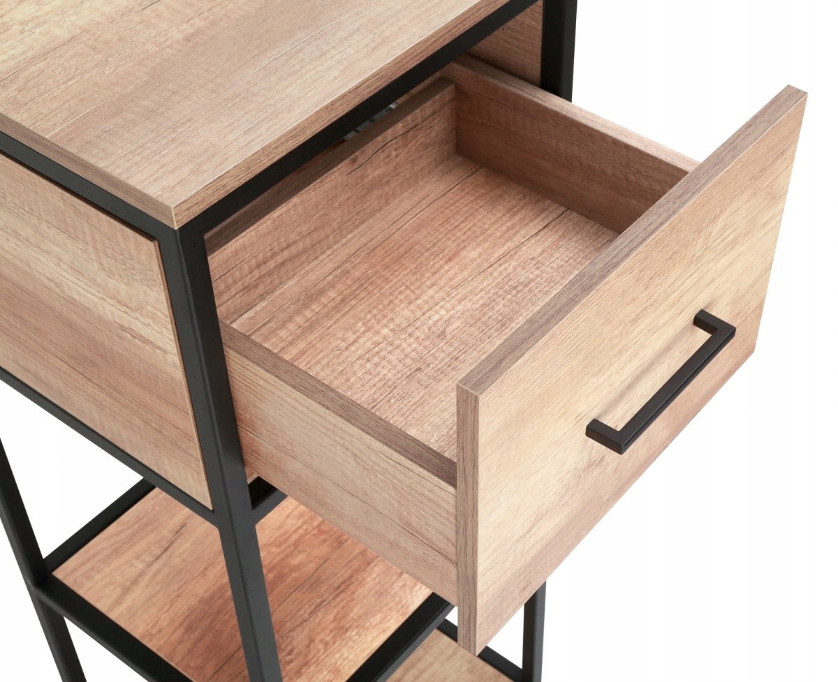 Półsłupek z szufladą i półką MODUS LOFT Materiał płyta wiórowa