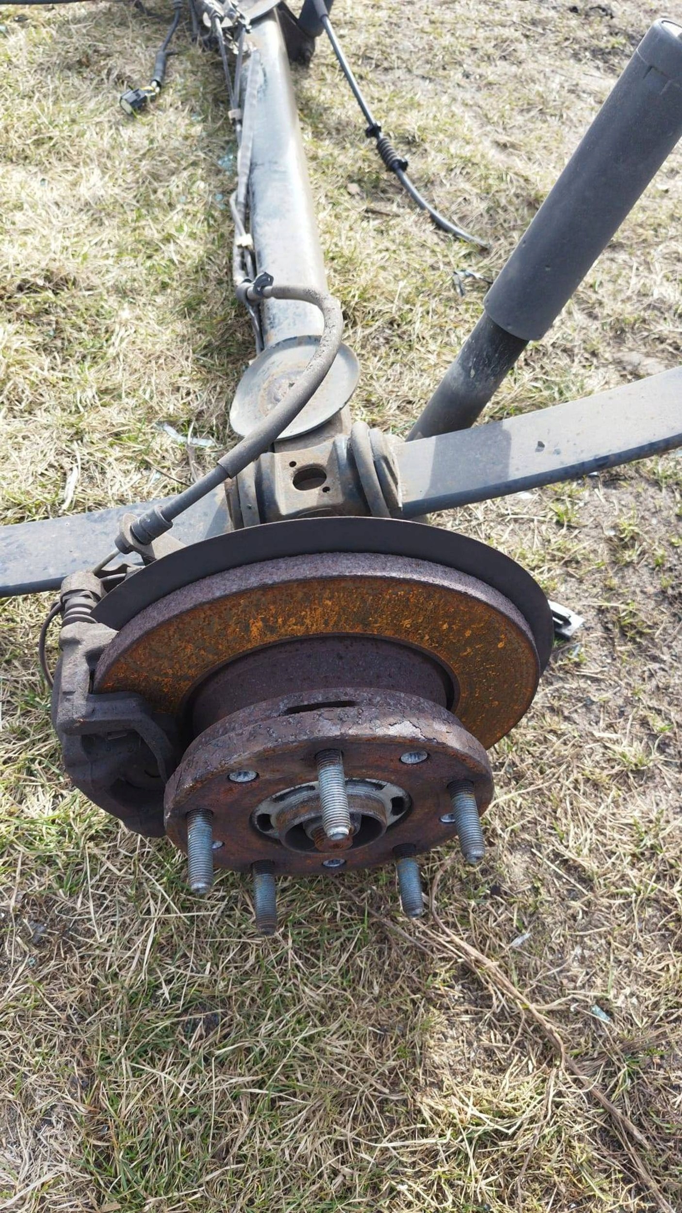 BELKA ZAWIESZENIA TYŁ OŚ TYLNA Ford Transit Custom