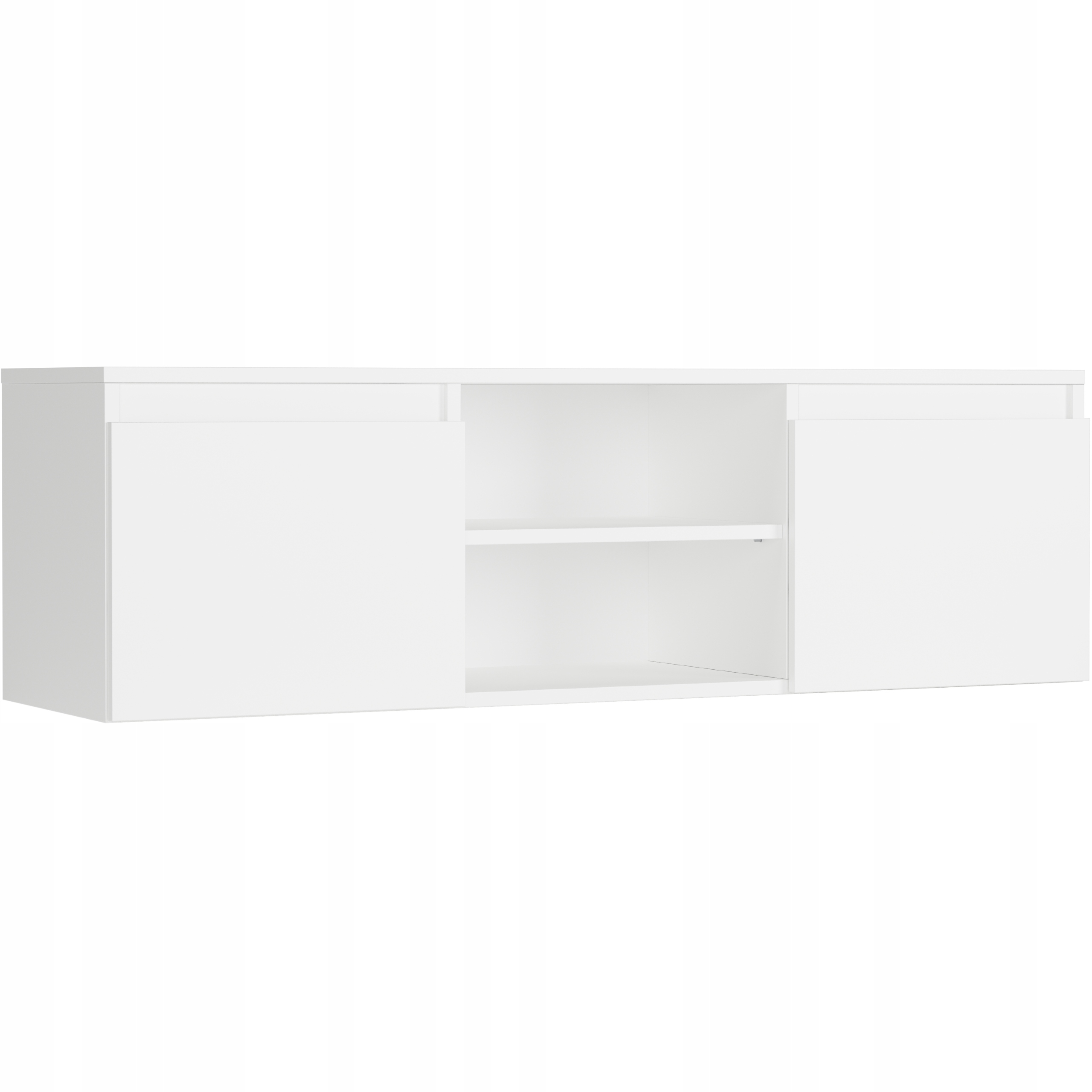 NOWOCZESNY STOLIK SZAFKA RTV LCD 120 CM BIAŁA PL RTV