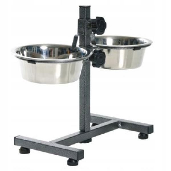 MISKI DLA PSA NA STOJAKU REGULOWANYM 2 x 1,2 l