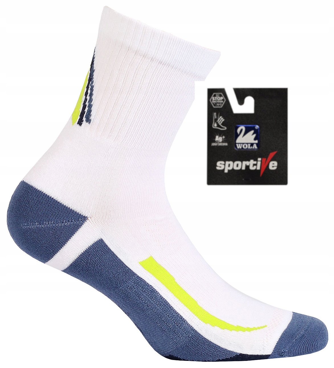 

Skarpety Wola Sportive Ag+ ze srebrem frotte 45-47