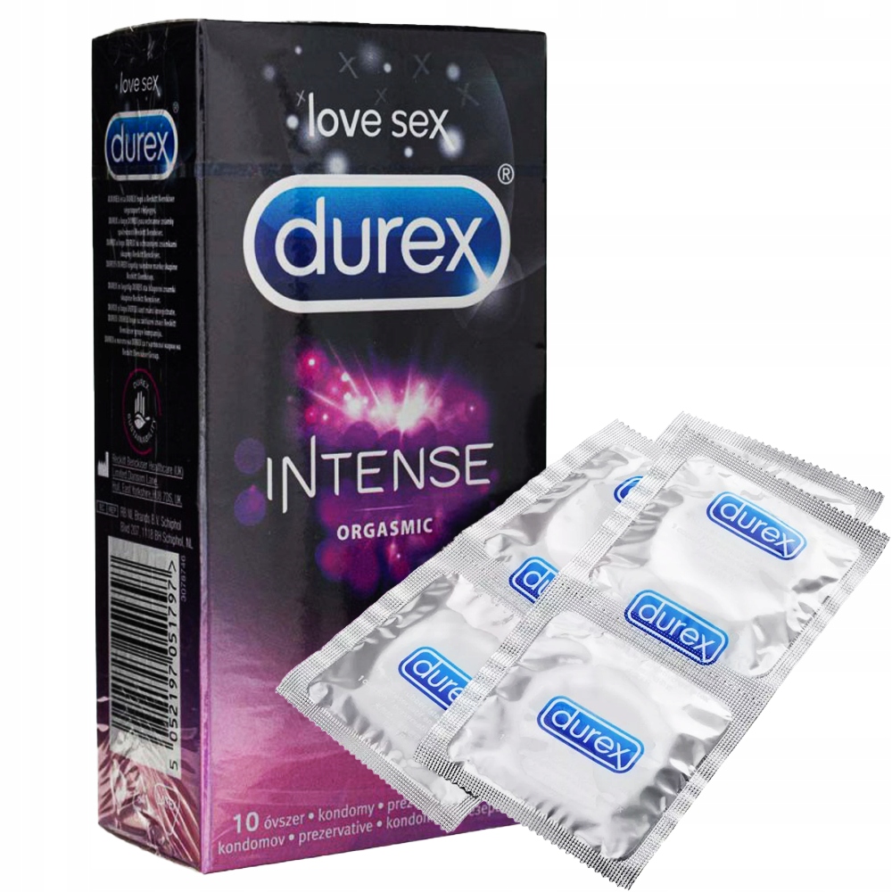 

Durex Prezerwatywy Intense 10 sztuk Prążkowane