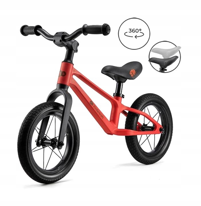 Kinderkraft Lekki Rowerek Biegowy Eter Sportowy Dla Dziecka 2 Lata+ Nylon