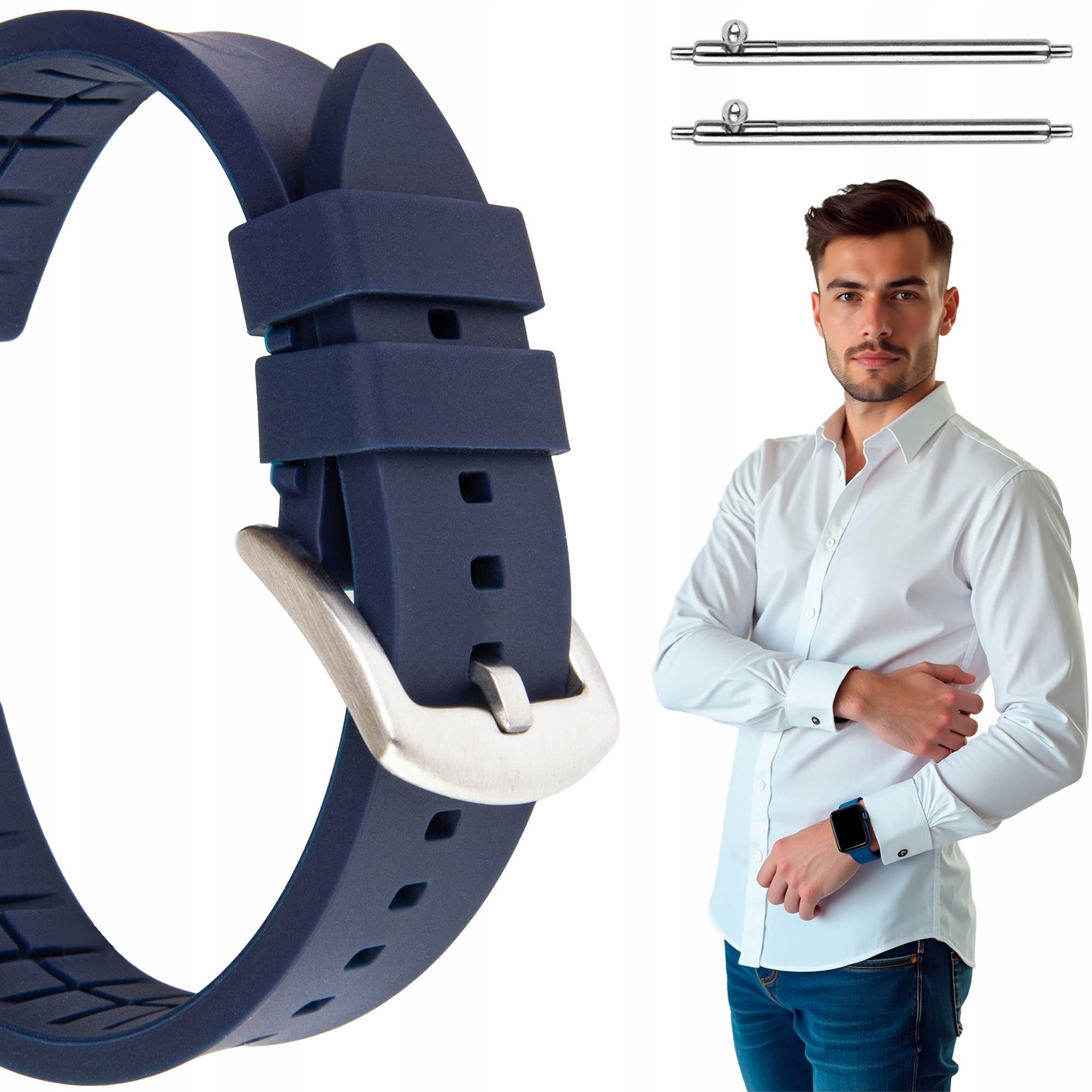 Pásik Na Hodinky 22 mm Pás Pre Smartwatch 22 mm