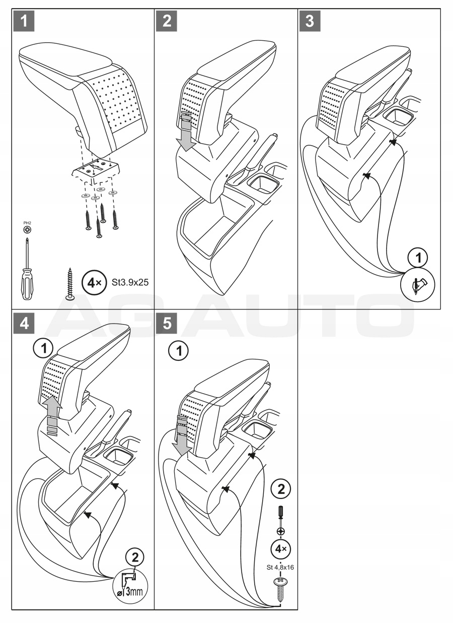 PODLOKIETNIK STANDARD Suzuki SX4 S Cross 2015 Part manufacturer Rati