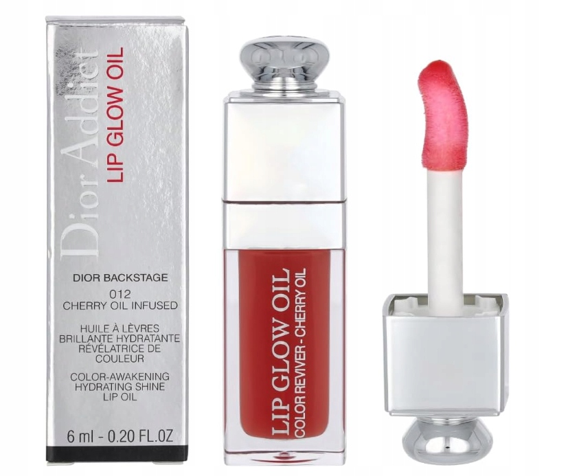 Dior Addict Lip Glow Oil 012 Rosewood 6ml wiśniowy olejek do ust błyszczyk