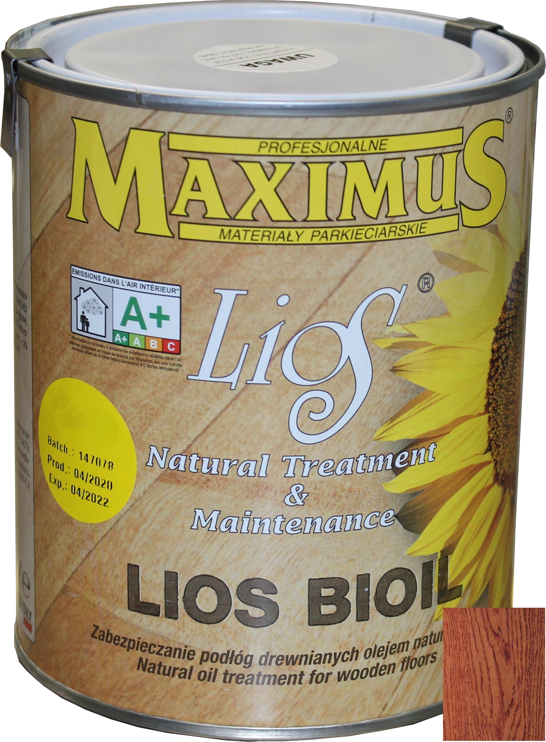 Maximus Lios Bioil Ciliego 1L – olej na podlahy