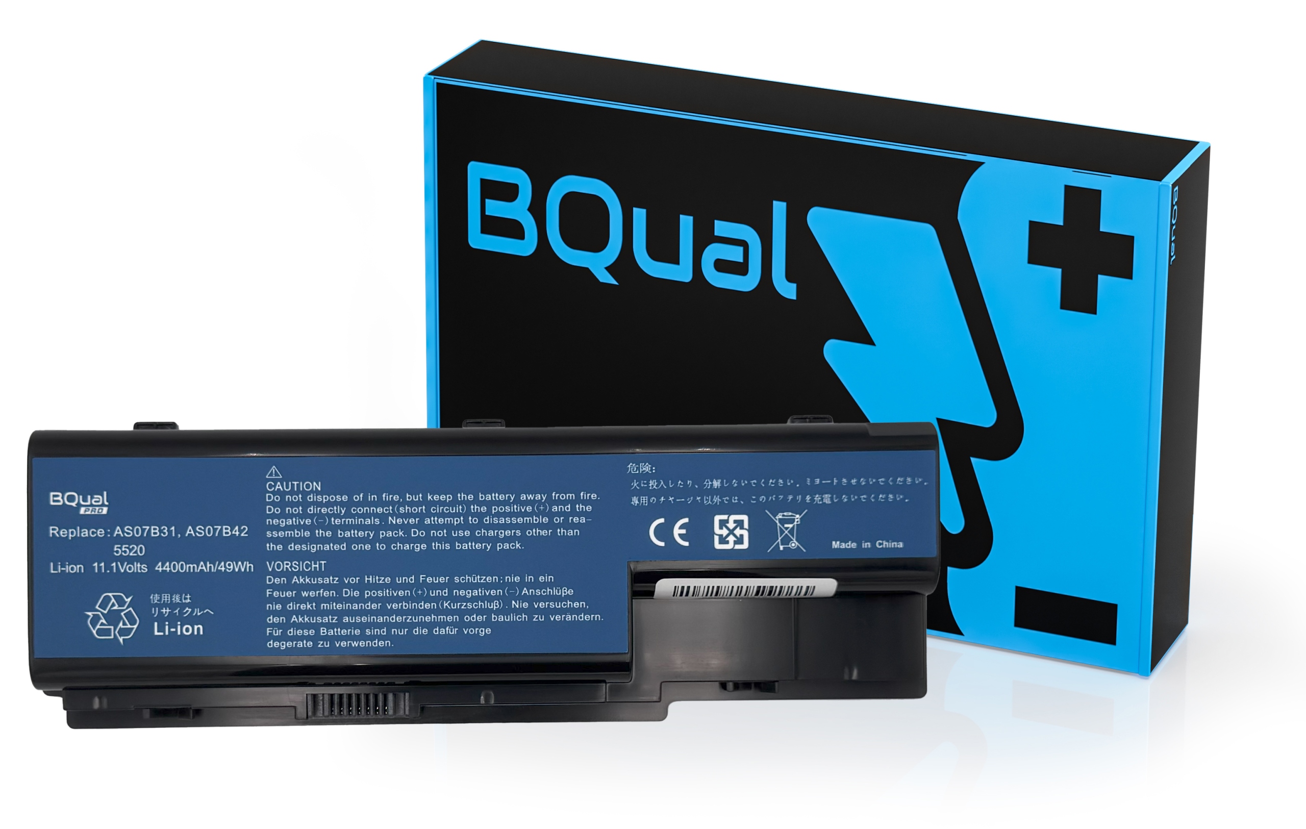 AS07B31 Akku Für Acer Aspire & Gateway Laptops - Kompatibler Ersatzakku Für Viele Modelle