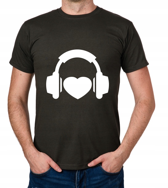 

koszulka I Love Music prezent