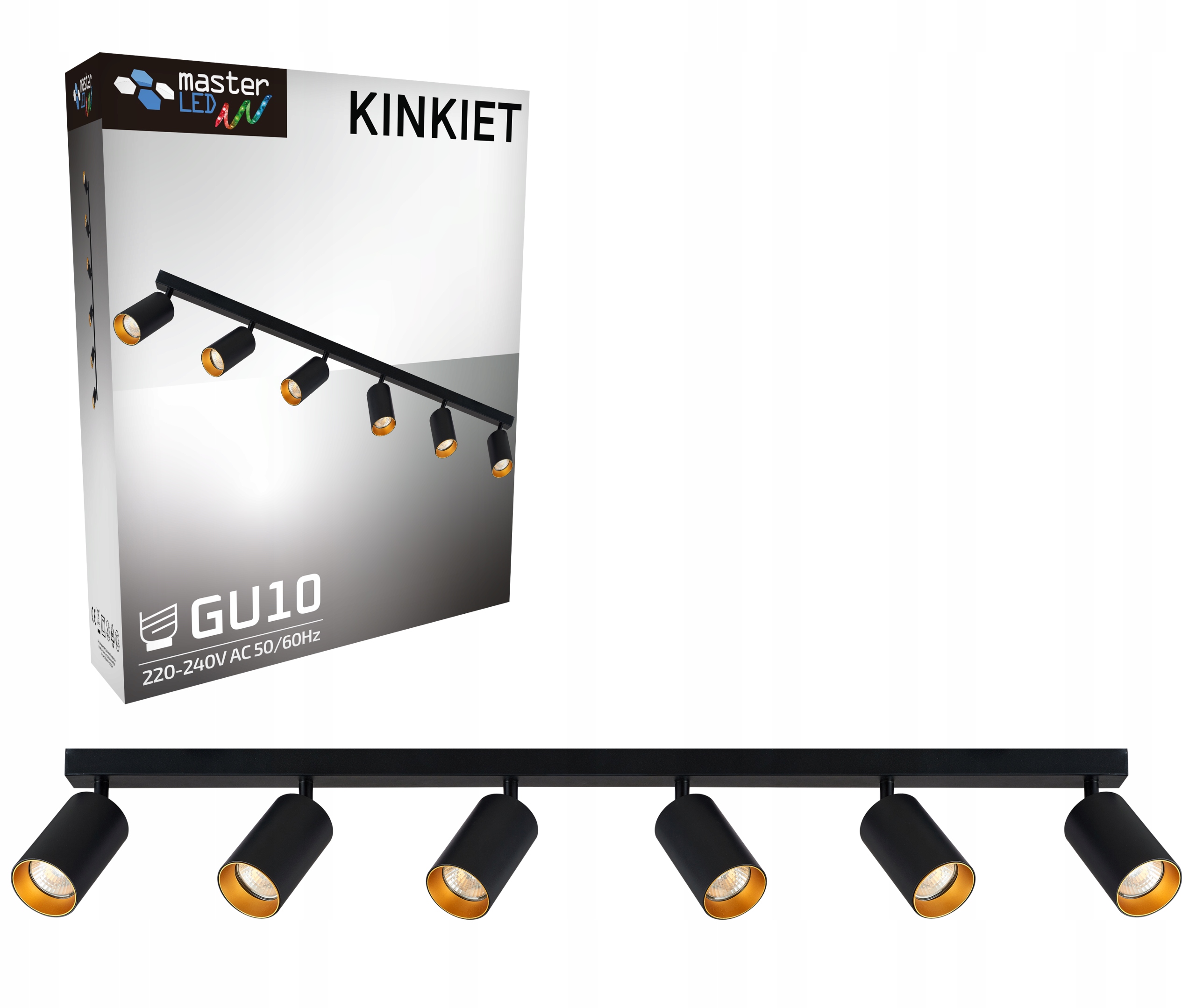 Halogenové Led Stropní Svítidlo Spot Lampa Nástěnné Svítidlo reflektor zlaté