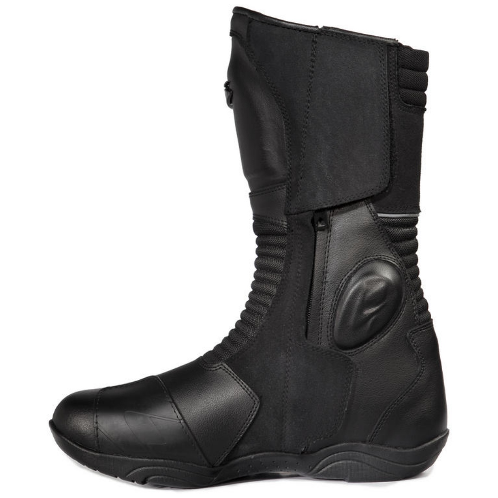 CZARNE BUTY MOTOCYKLOWE SKÓRZANE SPYKE OWL WP - 38 Rozmiar 38