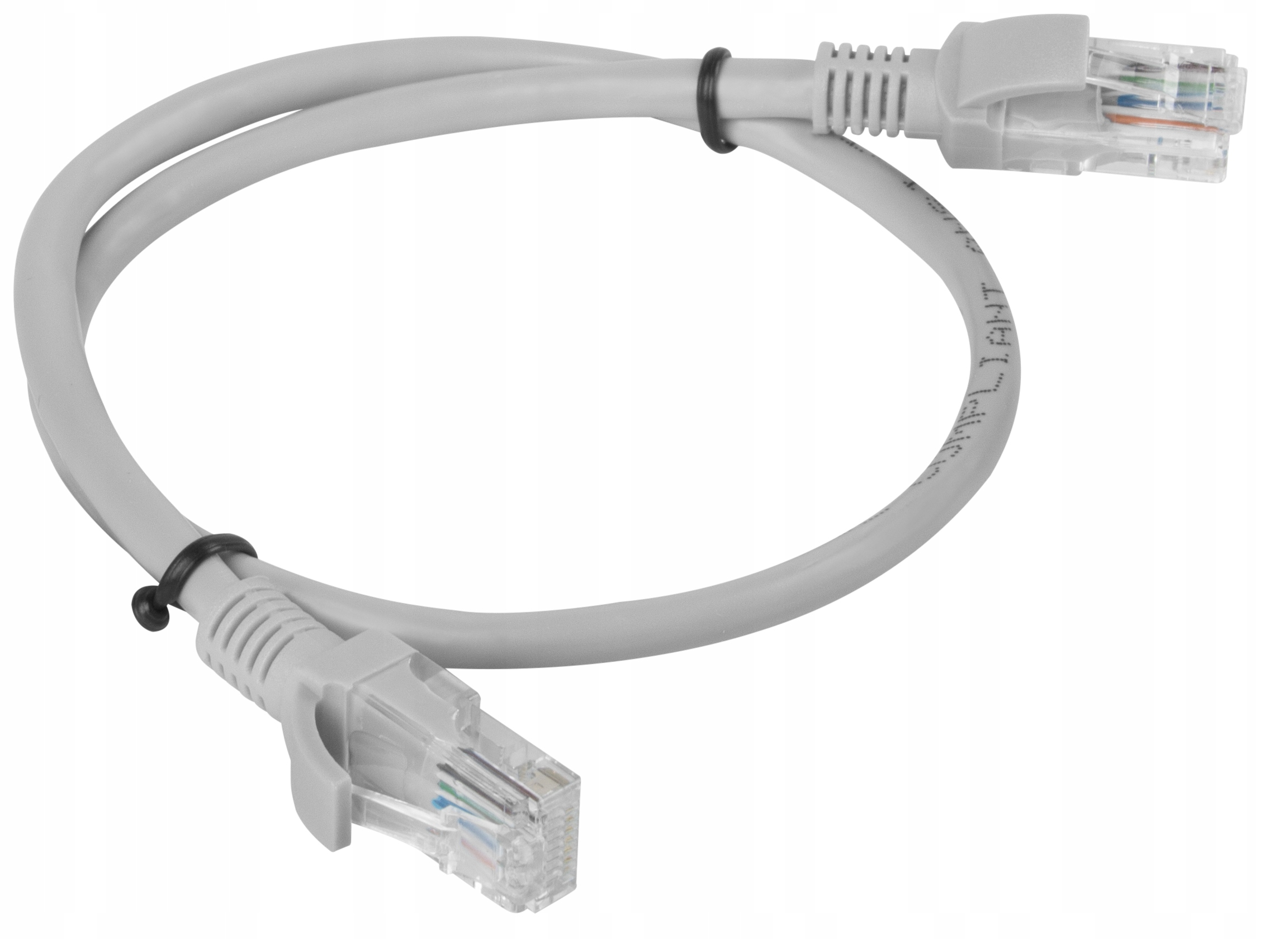 KABEL SIECIOWY LAN ETHERNET RJ45 UTP CAT5 0,5m HQ Złącze 1 RJ45