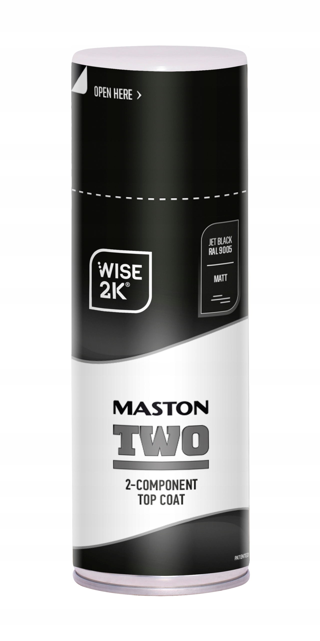 

Maston Lakier 2K Twardy Czarny Mat Ral 9005