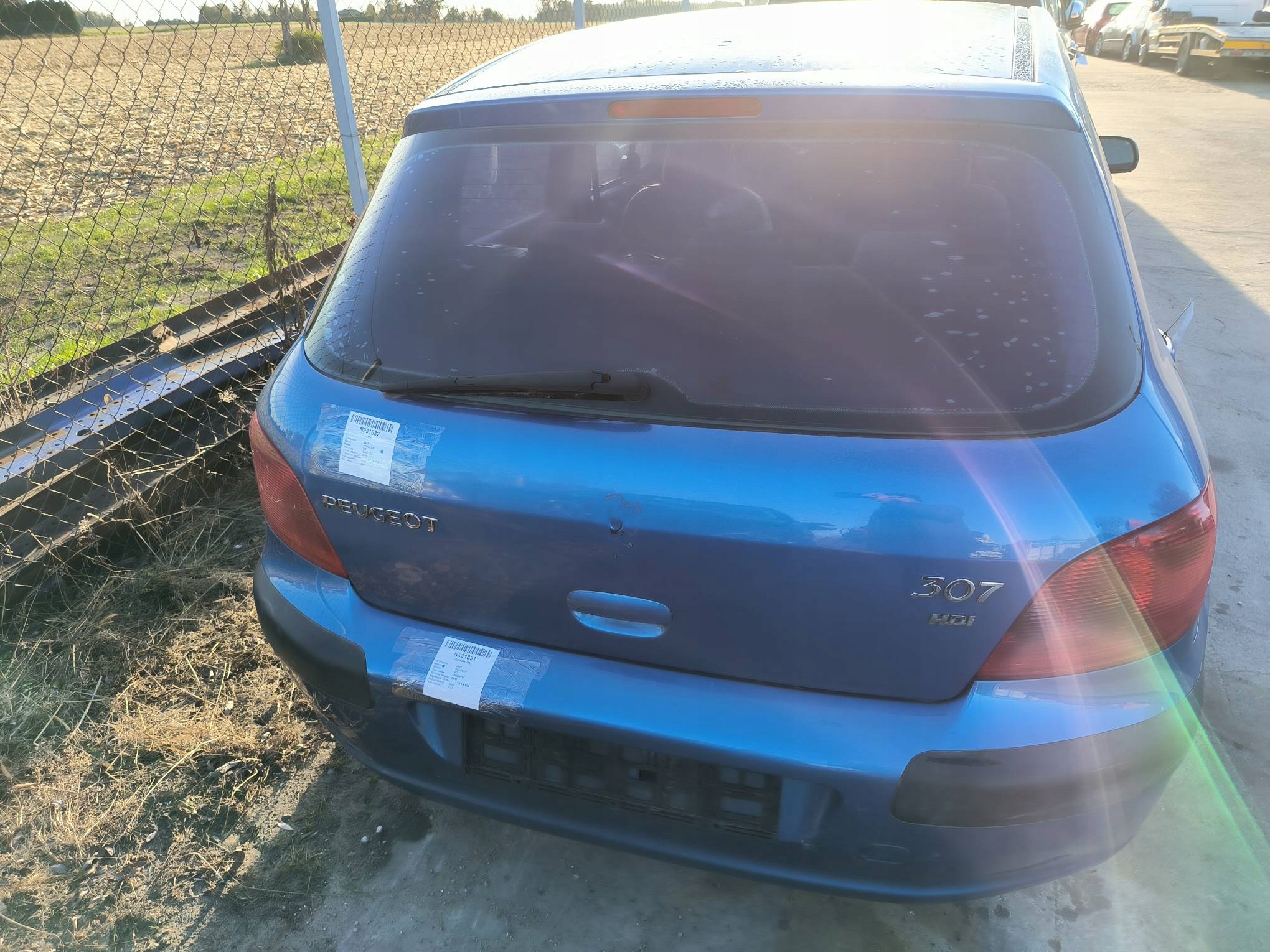 heckklappe kofferraumdeckel KMFD PEUGEOT 307