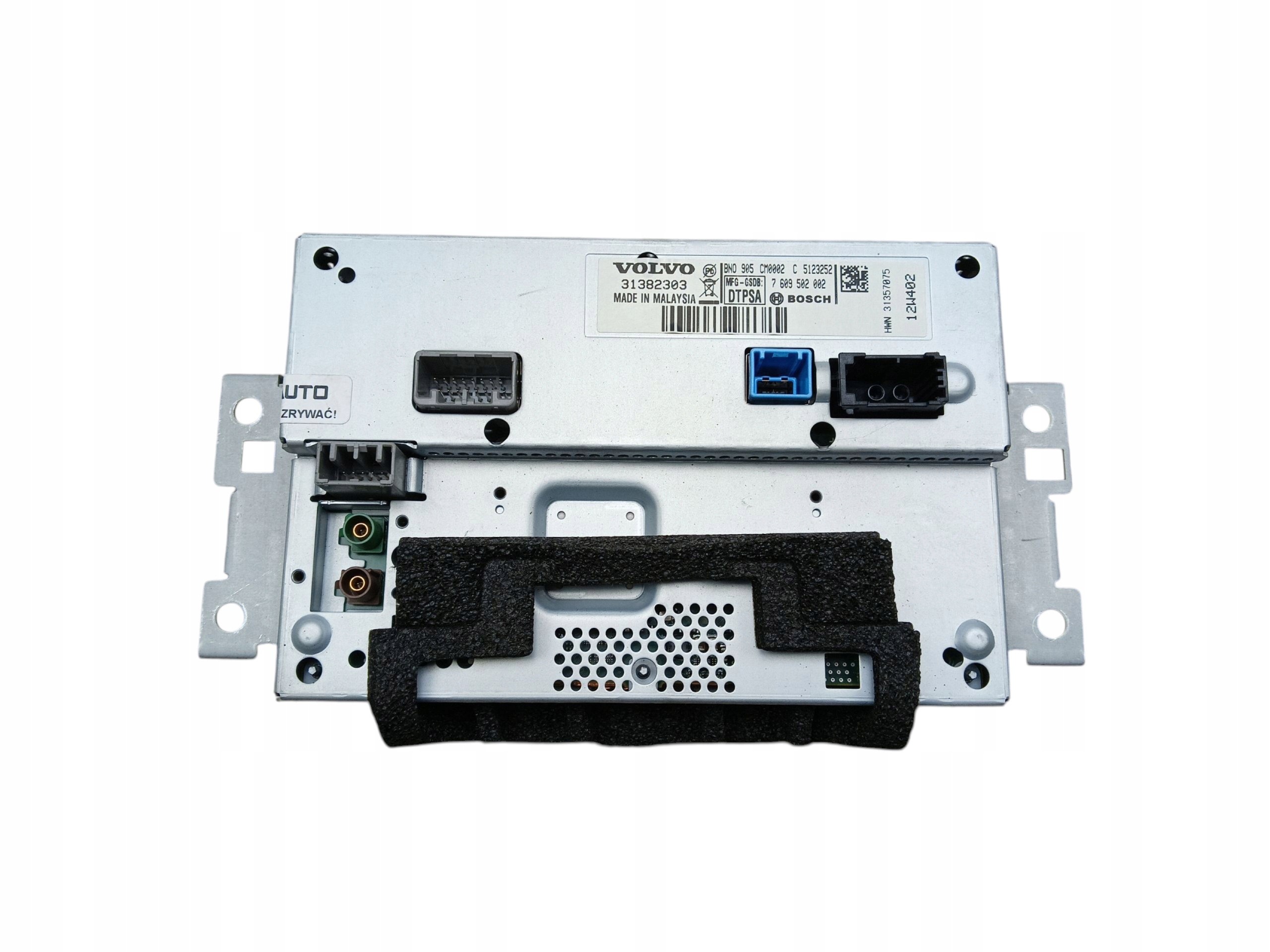 Display RADIA navigazione VOLVO V60 e S60 II XC60 e 31382303