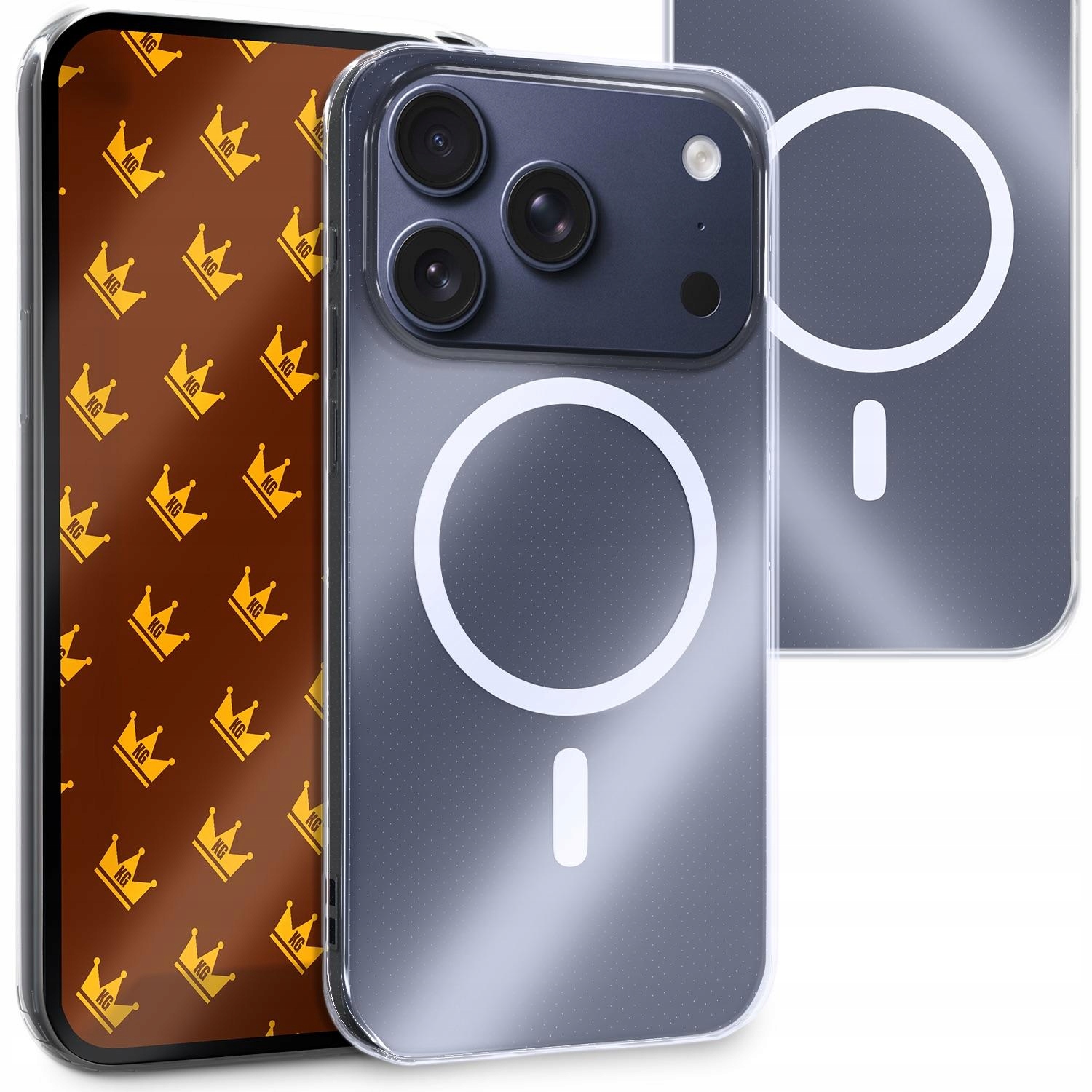 Etui Do Apple iPhone 17 Pro 18 Pro (Do Magsafe, Przezroczyste, Ochronne)