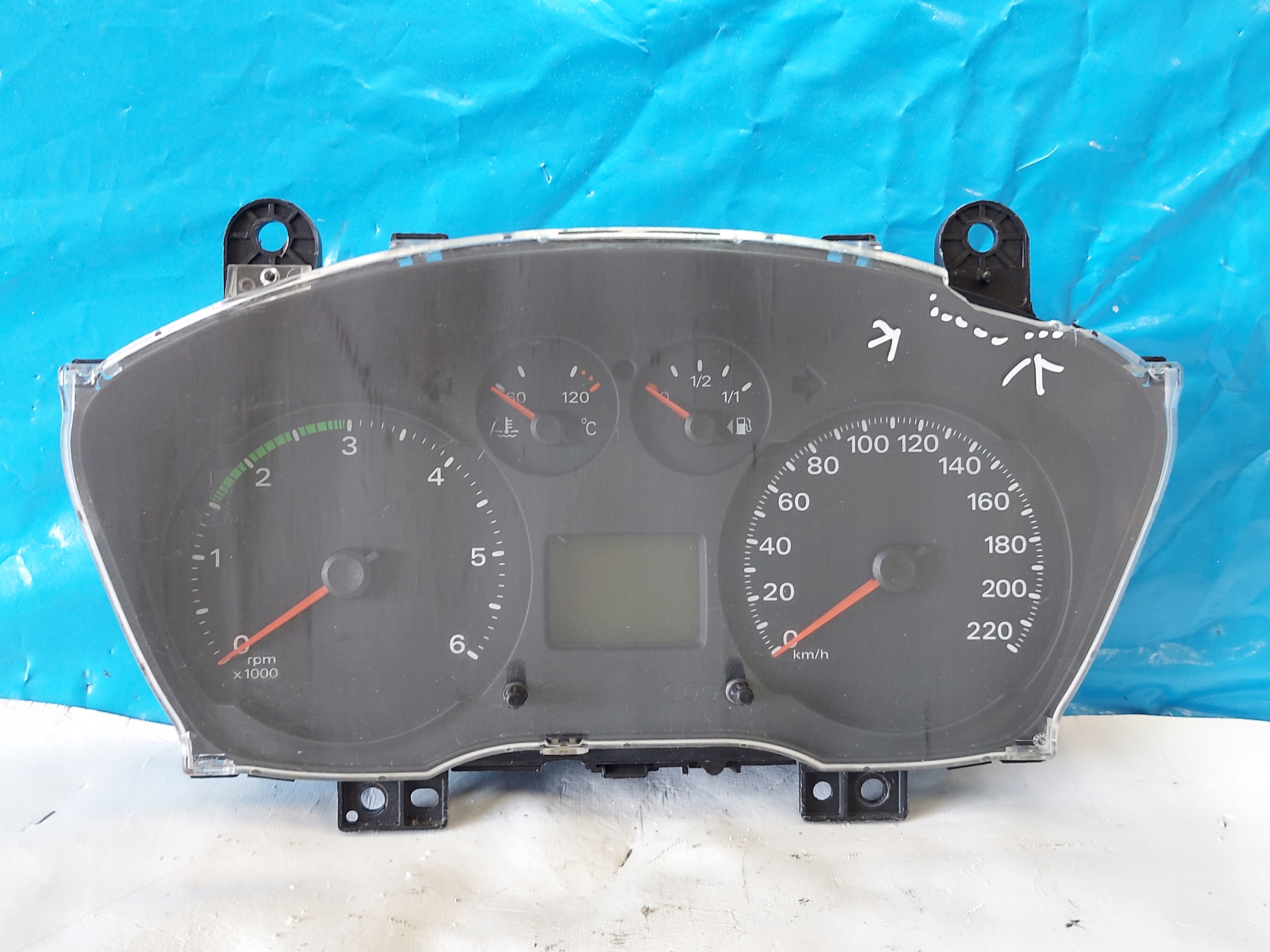 dials clock FORD TRANSIT 2.2 TDCI 6C1T10849