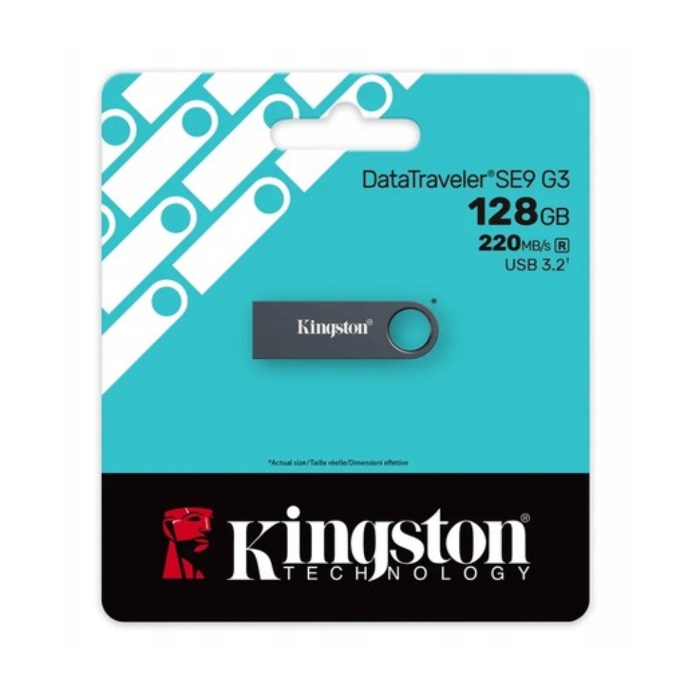 Pendrive Kingston Flash USB3.2 128G/SE9 G3