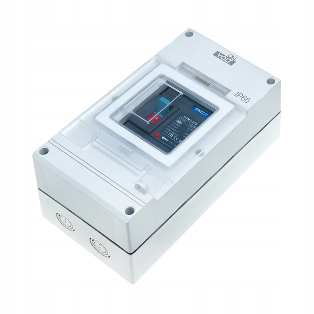 Poistka s vypínačom Mccb 250A s krytom IP66