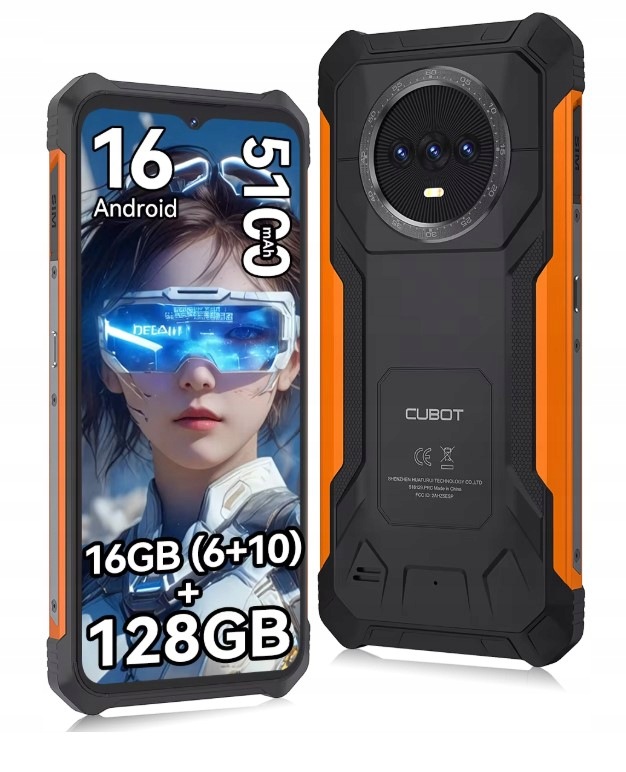 Smartfon Pancerny Cubot Kingkong Es Pro 16/64GB Dual Sim 4G 6,5