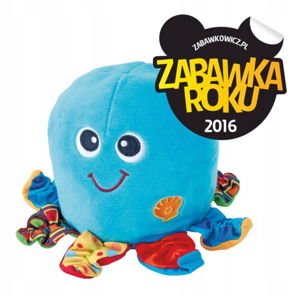 SMILY PLAY INTERAKTYWNA OŚMIORNICA TAŃCZĘ WIBRUJĘ RACZKOWANIE 3m+ 0142 Materiał tkanina