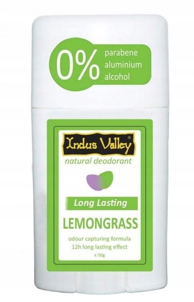 

Indus Valley Dezodorant sztyft Lemongrass 50g