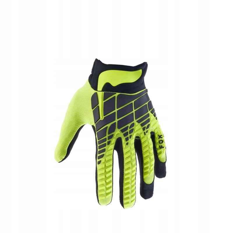 Motocyklové Rukavice Fox 360 Fluo Yellow L