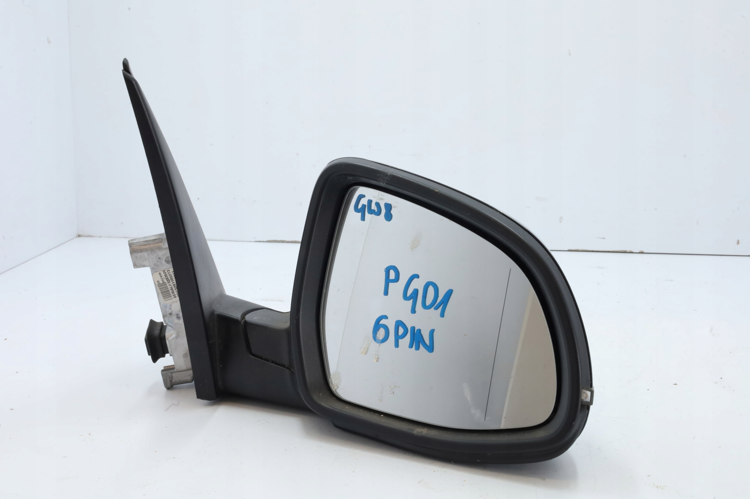 LUSTERKO ZEWNĘTRZNE PRAWE BMW X3 G01 6PIN 475 Strona zabudowy prawa