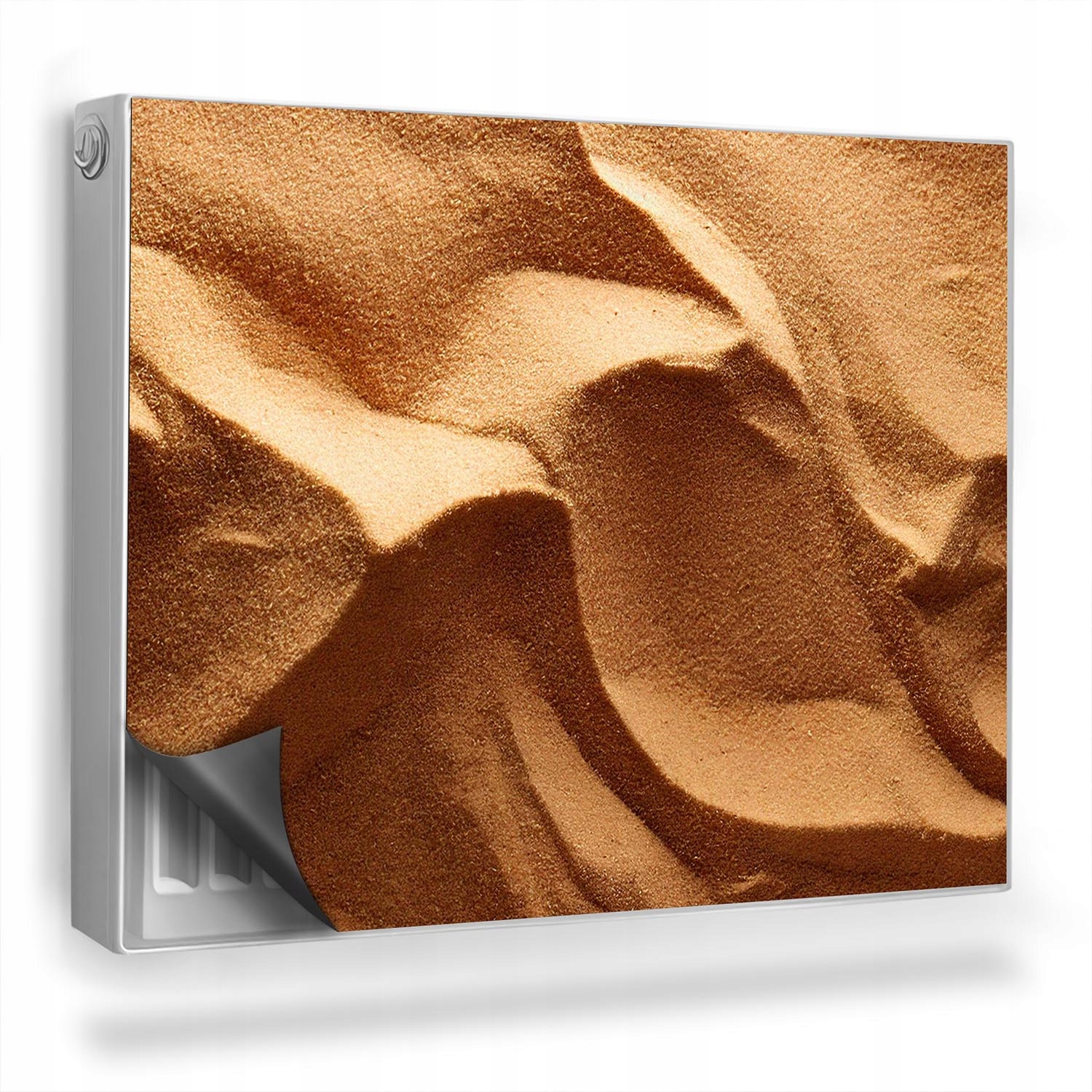 Magnetická podložka na radiátor Písek pouštní duny přírodní textura 80x60