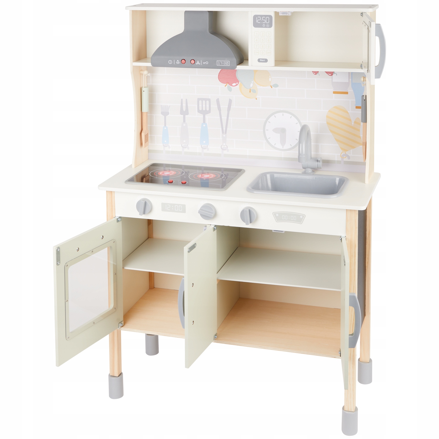 DREWNIANA KUCHNIA MINI MATTERS światło + dźwięk Kod producenta 2571176