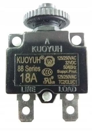 

Wyłącznik nadprądowy 18A Kuoyuh Series 88