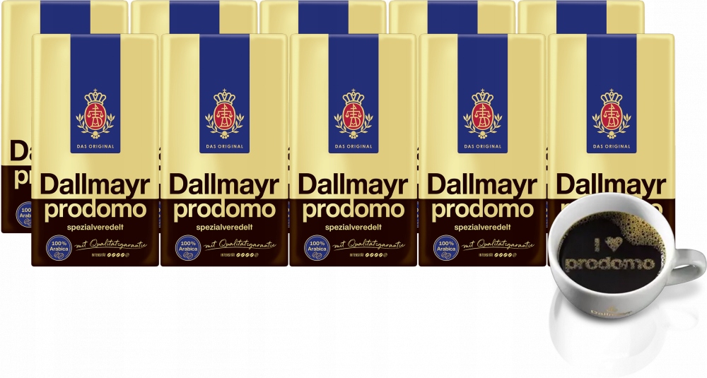 Dallmayr Prodomo 500g kawa mielona x10