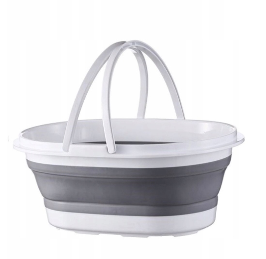 Wiaderko MISKA SKŁADANA SILIKONOWA DUŻA 14L NA MOP