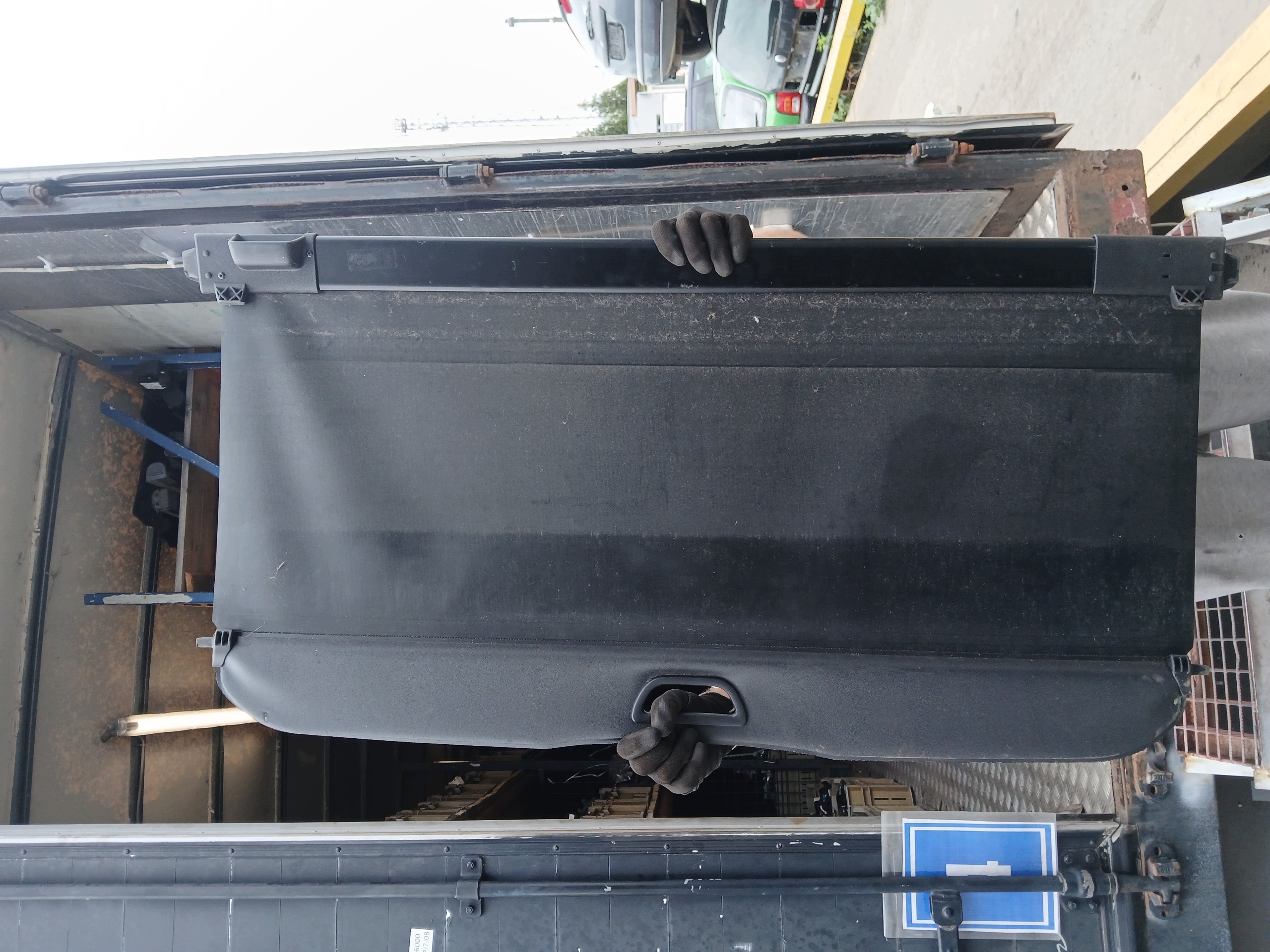 MERCEDES W169 blinds boot SPRAWNA black