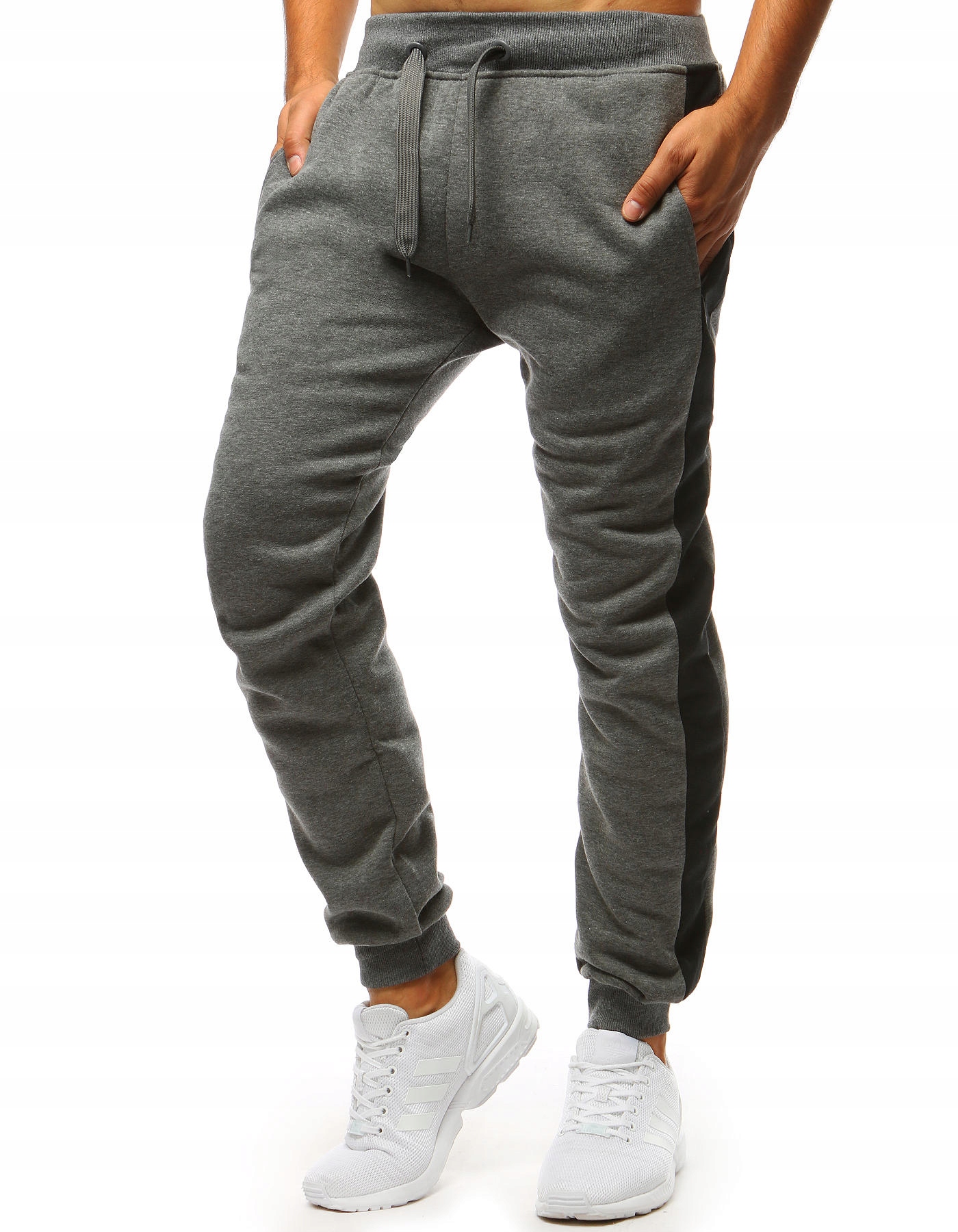 

Męskie Spodnie Dresowe Joggerr Kolory ox542 - L