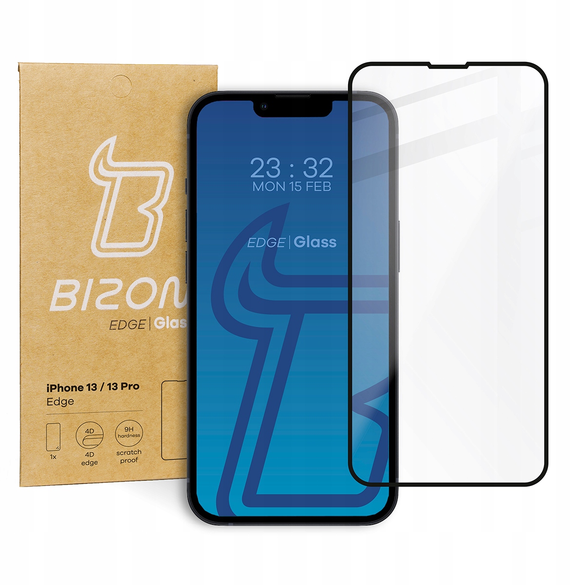 

Szkło hartowane Bizon Edge do iPhone 13 13 Pro