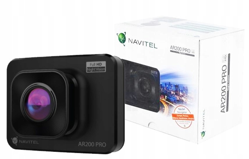 Navitel AR200 Pro Wideorejestrator Full Hd Night Vision G-sensor Parking