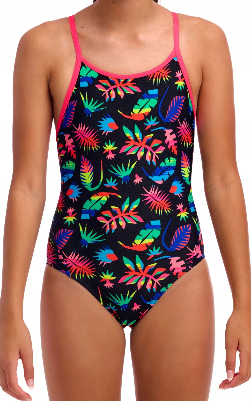 Jednodílné plavky Funkita Lost Leaf 10 (de 140-152)