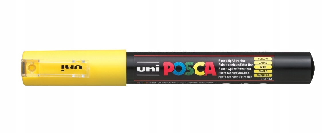 

Marker z farbą plakatową Posca PC-1M żółty
