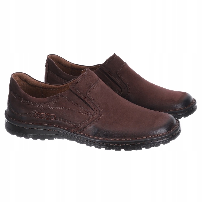 Pánské polobotky Fabio Pal 759 Nb hnědé nubukové VEL.42