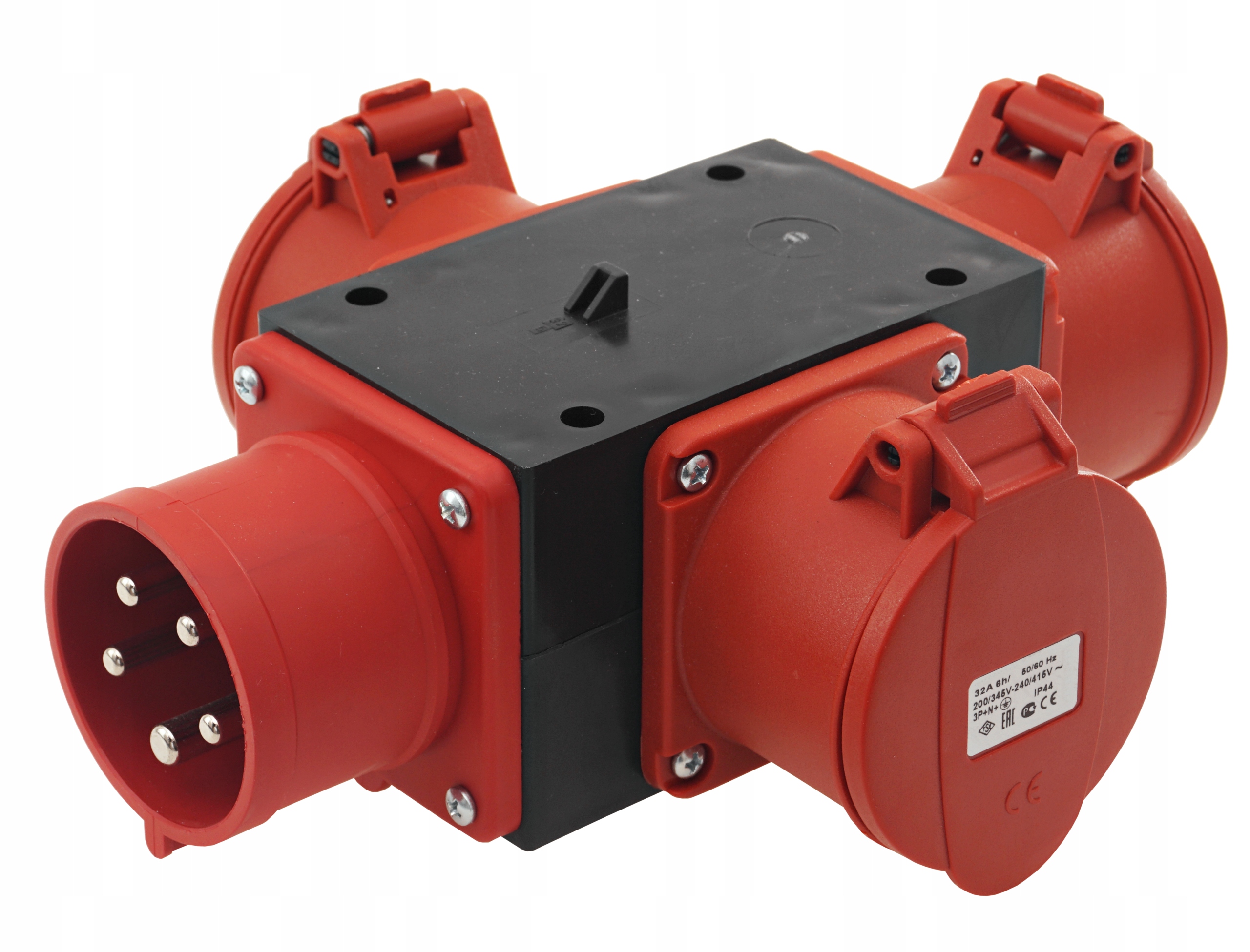 

Trójnik Siłowy 3X32A 5P Rozgałęźnik Rozdzielnica