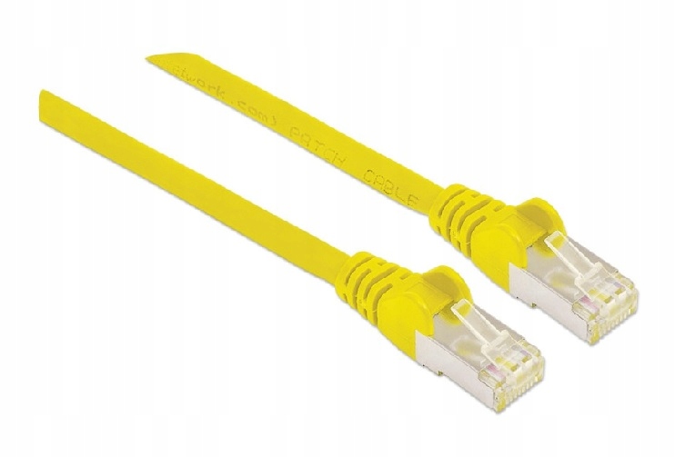 Patchcord Intellinet S/FTP 7 RJ45 / RJ45 1,5 m żółty