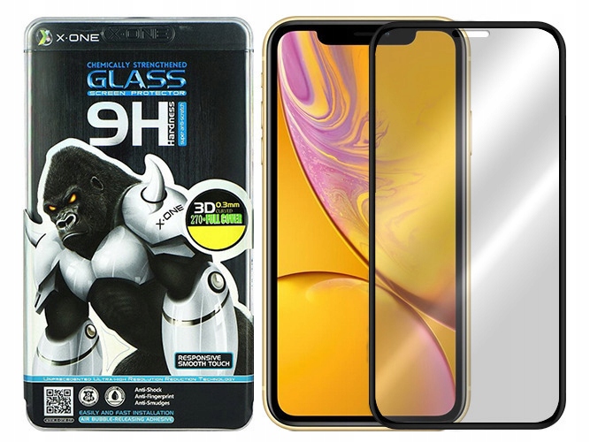 

Szkło Hartowane X-one 5D 9H Pełne 0.3 Do Iphone Xr