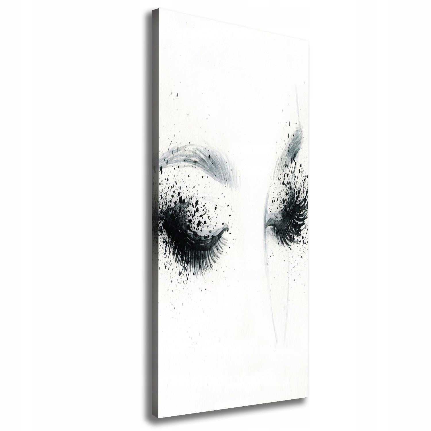 

Nowoczesny obraz canvas na ramie Makijaż 50x125 cm